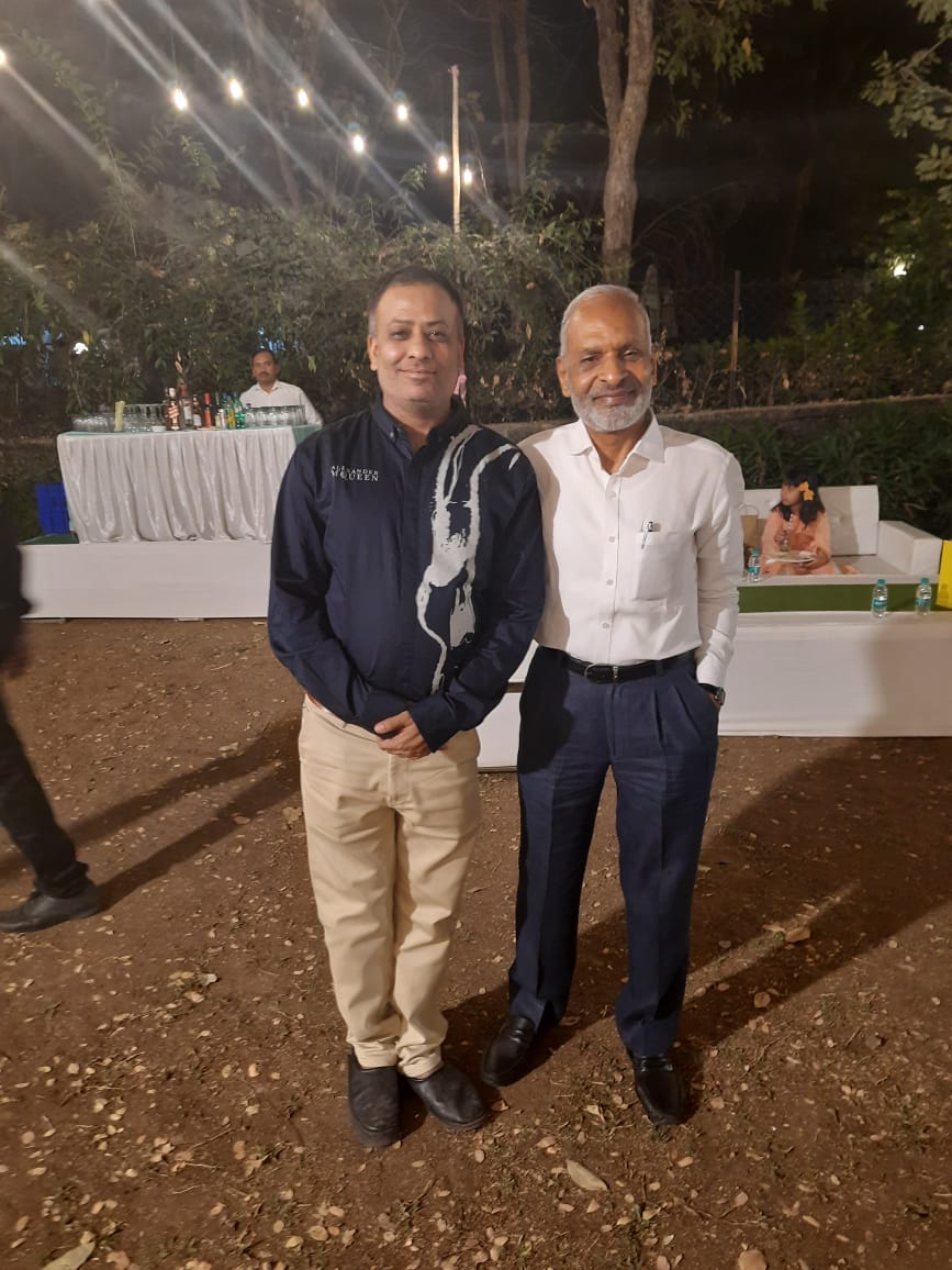 With Satya Narayan Nuwal